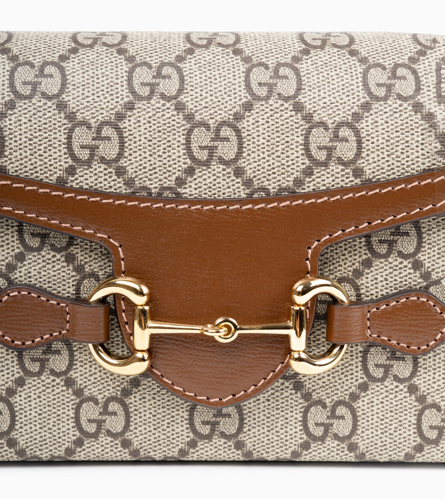 Bolso Mini Gucci Horsebit 1955 Ébano