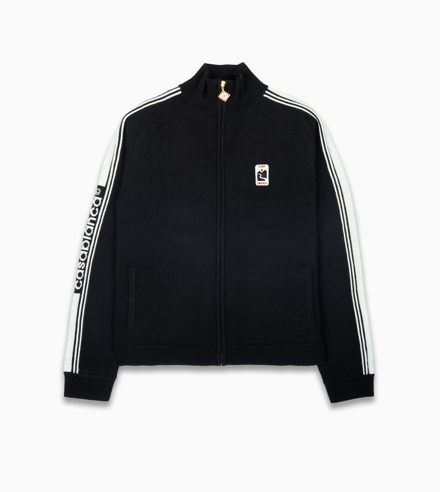CASABLANCA Merino Zip Up