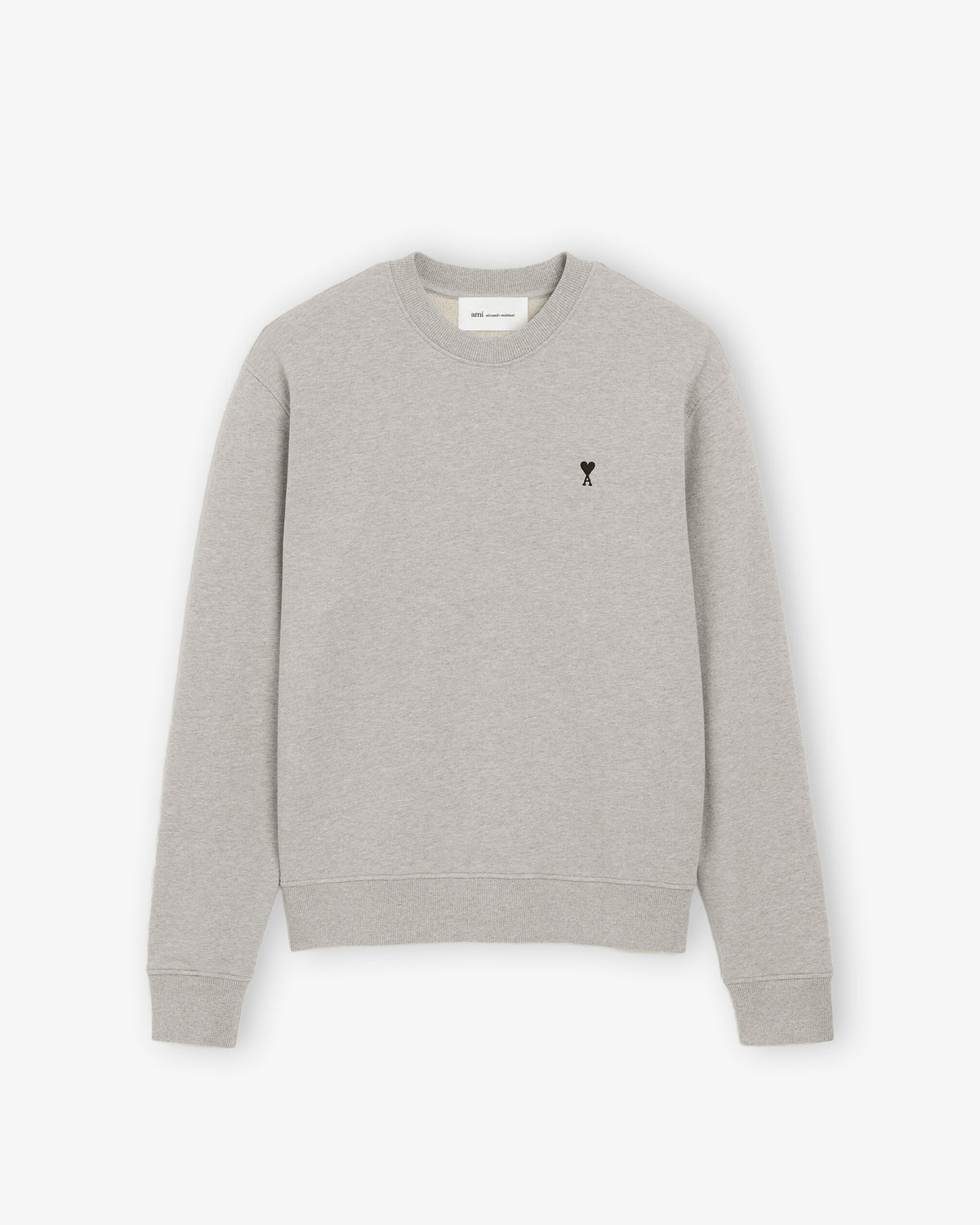 AMI PARIS Sweatshirt with Contrasted Ami de Coeur
