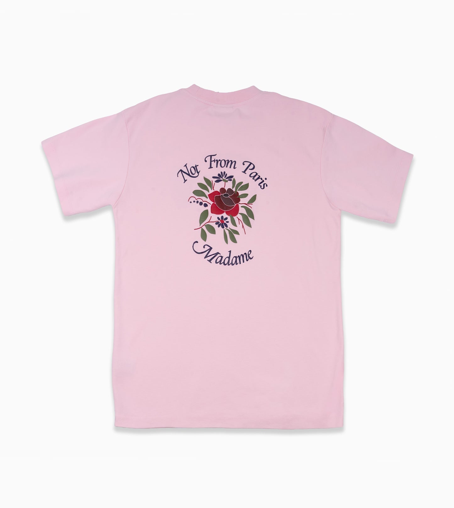 DRÔLE DE MONSIEUR T-Shirt Slogan Rose Pink