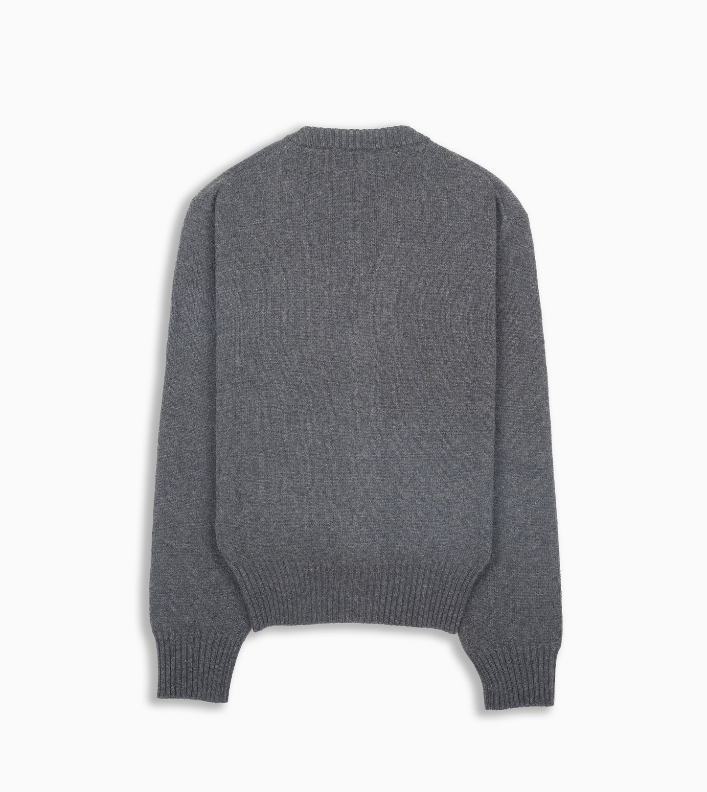 AMI PARIS Cashmere Crewneck Dk.Grey