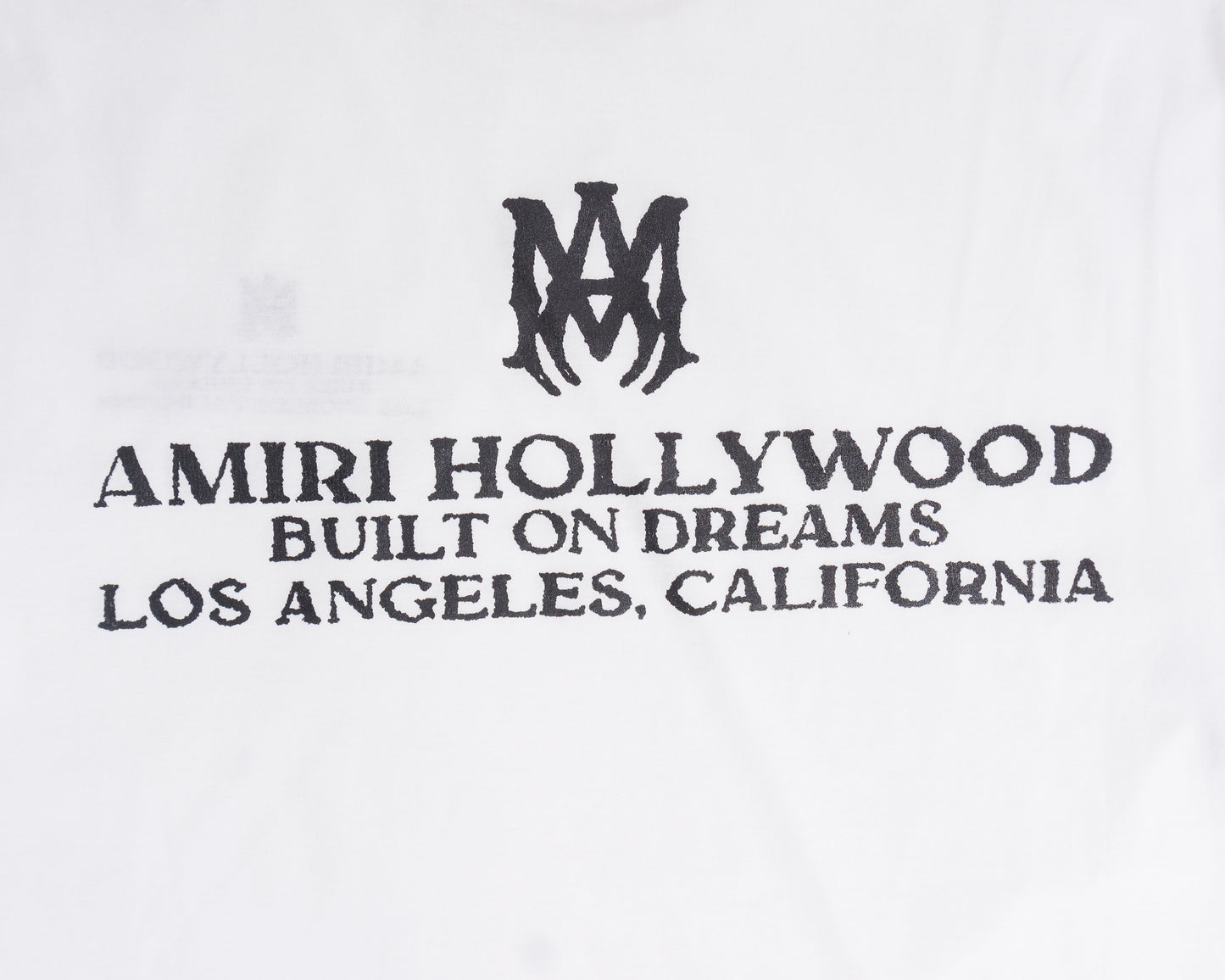 AMIRI Built on Dreams Os Tee