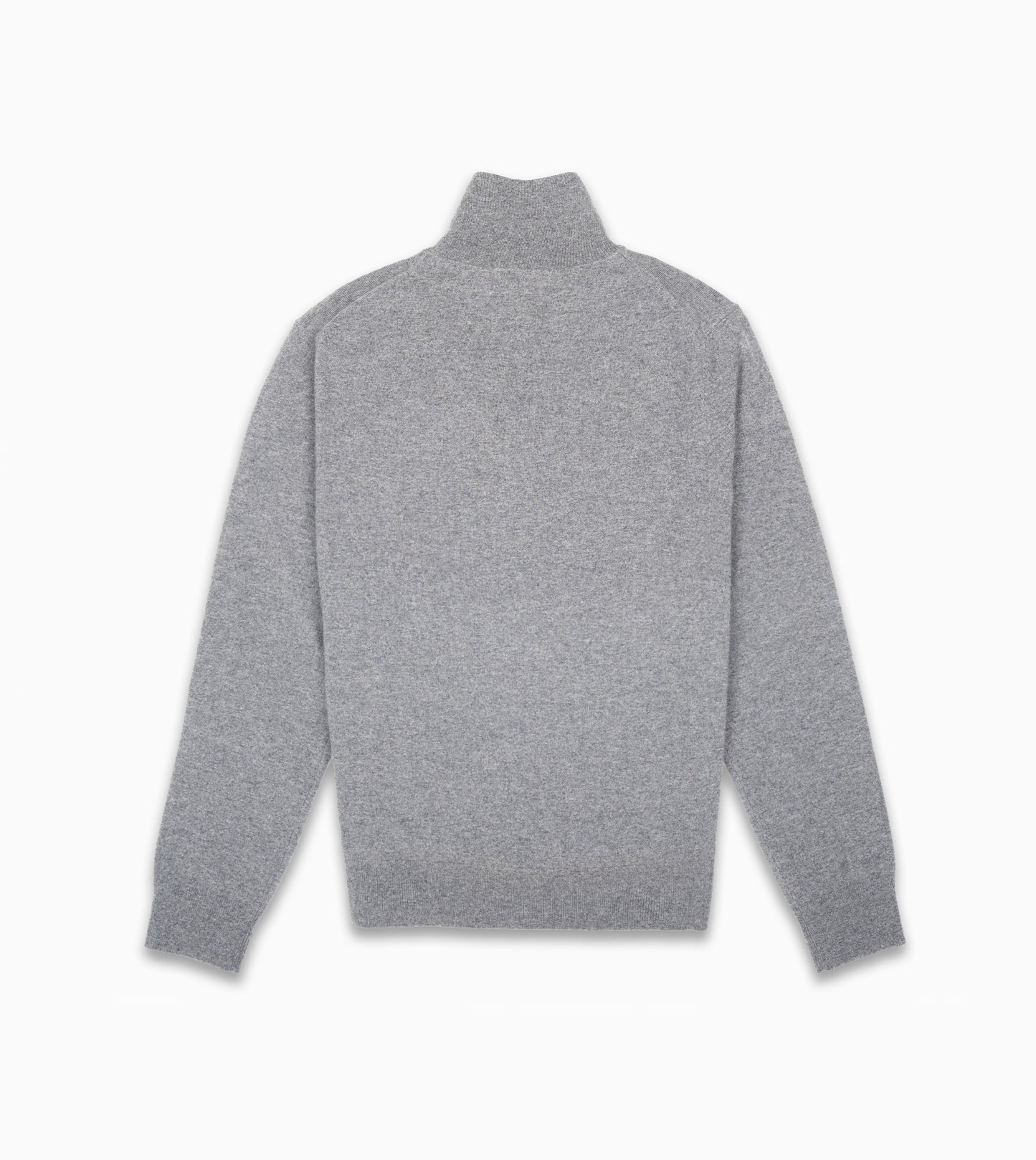 BURBERRY Cashmere blend half-zip sweater