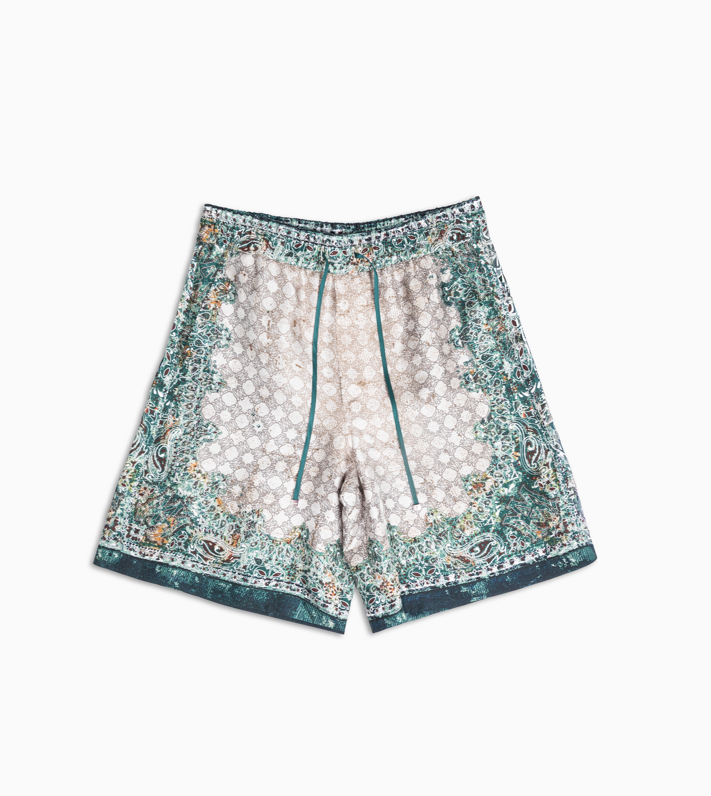 Pantalón corto con estampado de pañuelo AMIRI