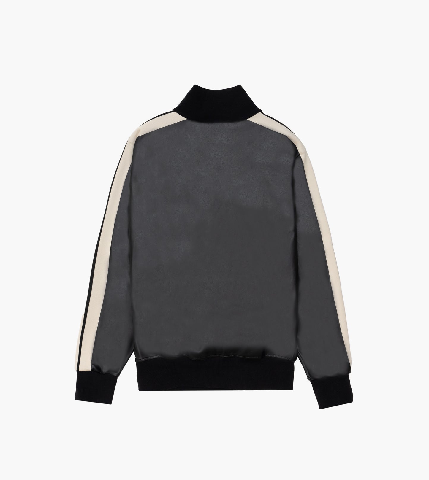 PALM ANGELS Leather Effect Track Jacket