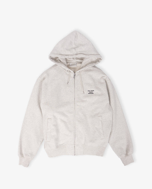 DRÔLE DE MONSIEUR Slogan Zip Sweatshirt