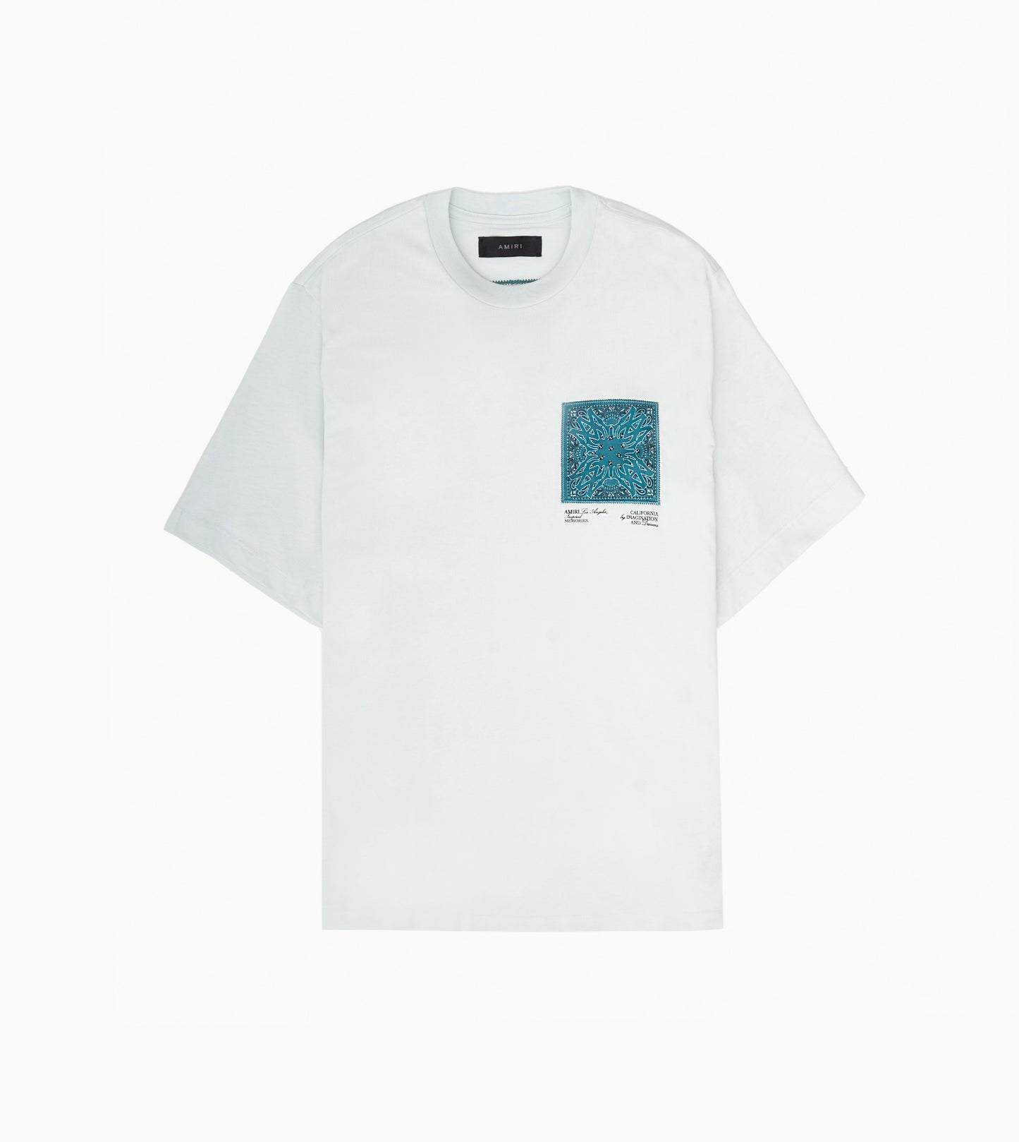 AMIRI MA Bandana Silk Applique Tee