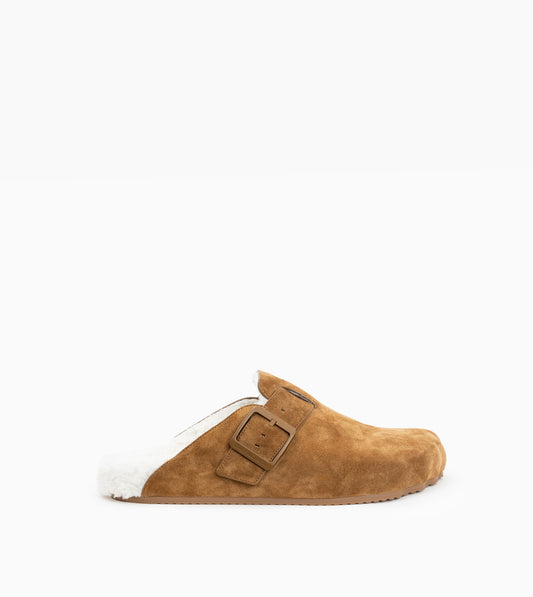 BALENCIAGA Sunday Shearling Mule