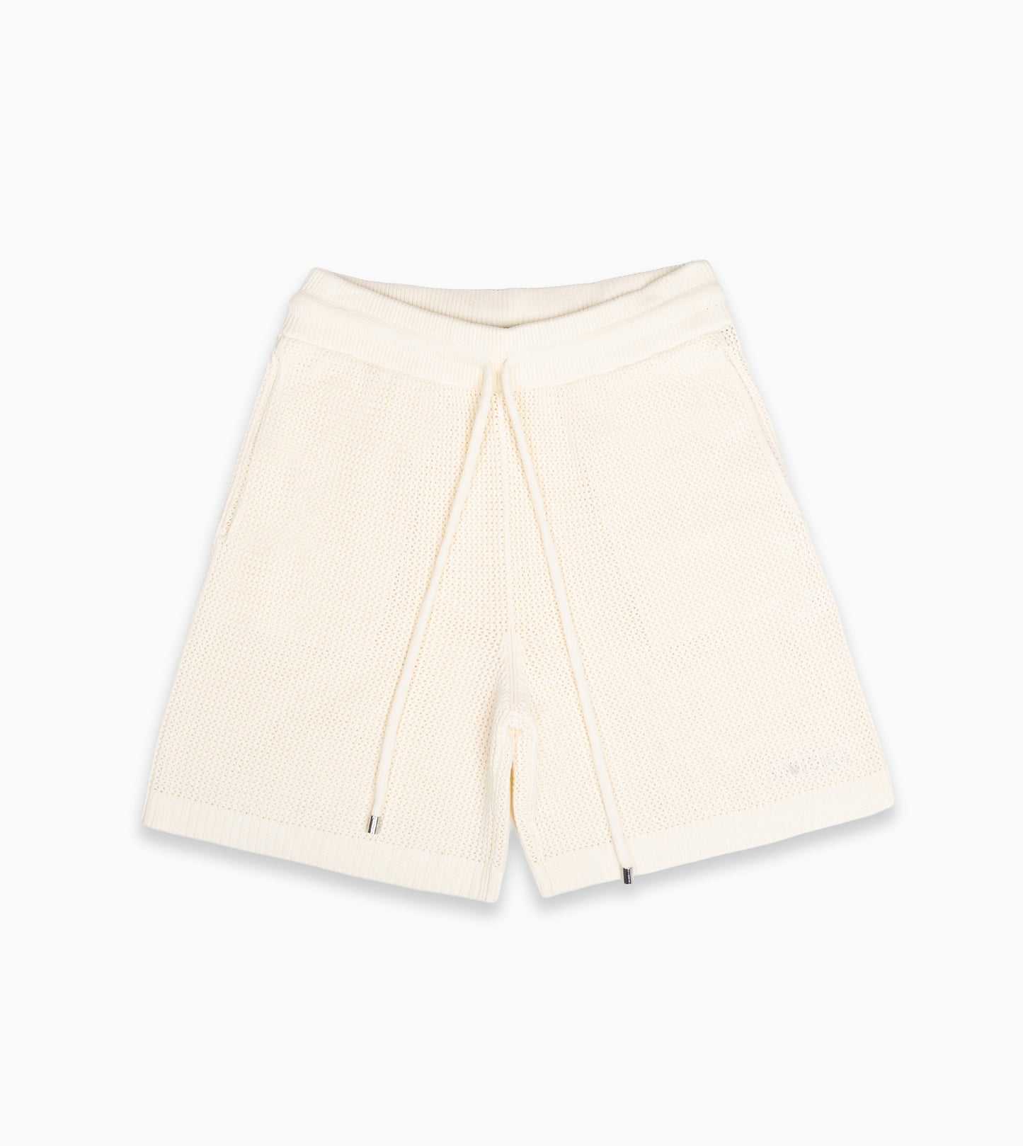 AMIRI Crochet Mesh Short Ivory