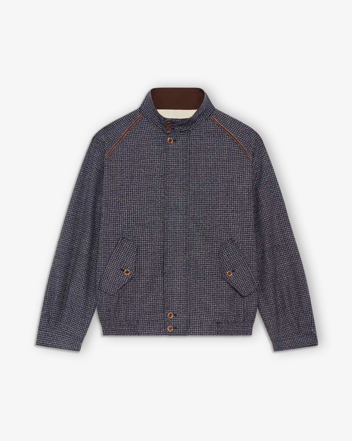 DRÔLE DE MONSIEUR Houndstooth Baracuta Jacket