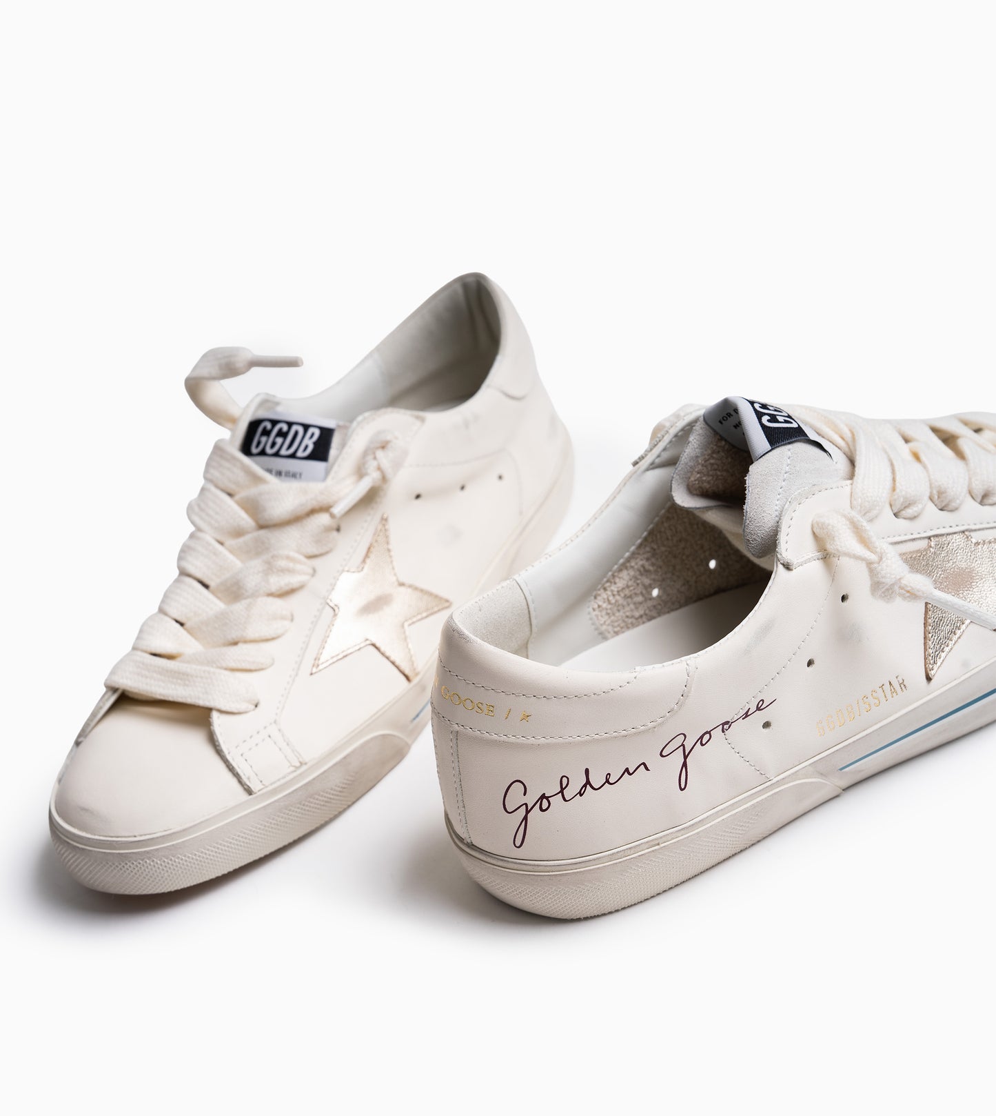 GOLDEN GOOSE Superstar White Platinum