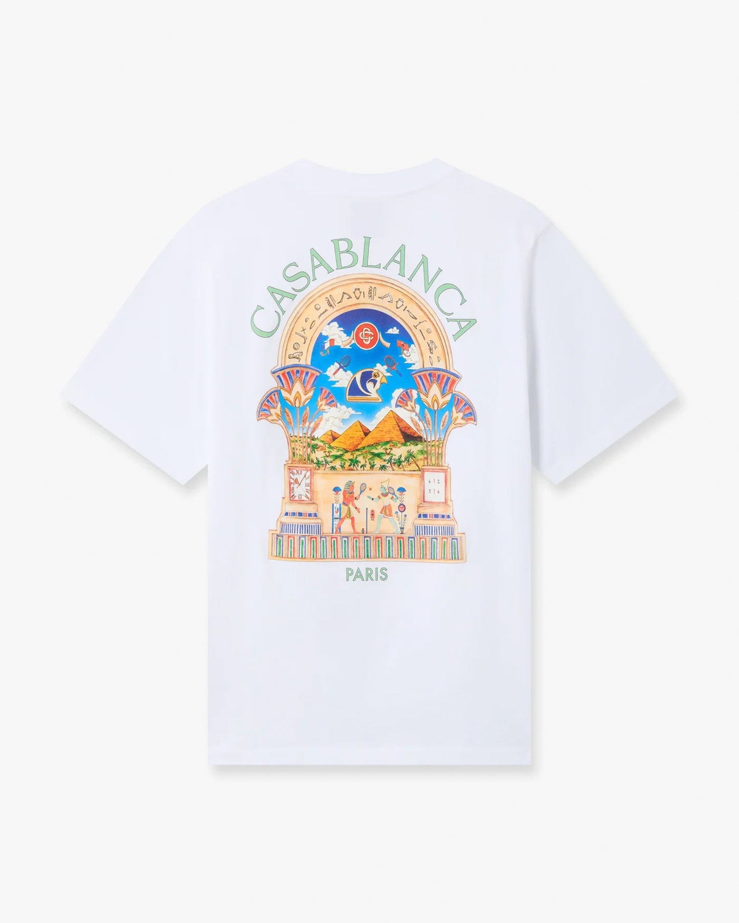 CASABLANCA Classic T-Shirt Egyptian Arch