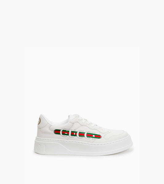 GUCCI Thick-Soled Sneaker White