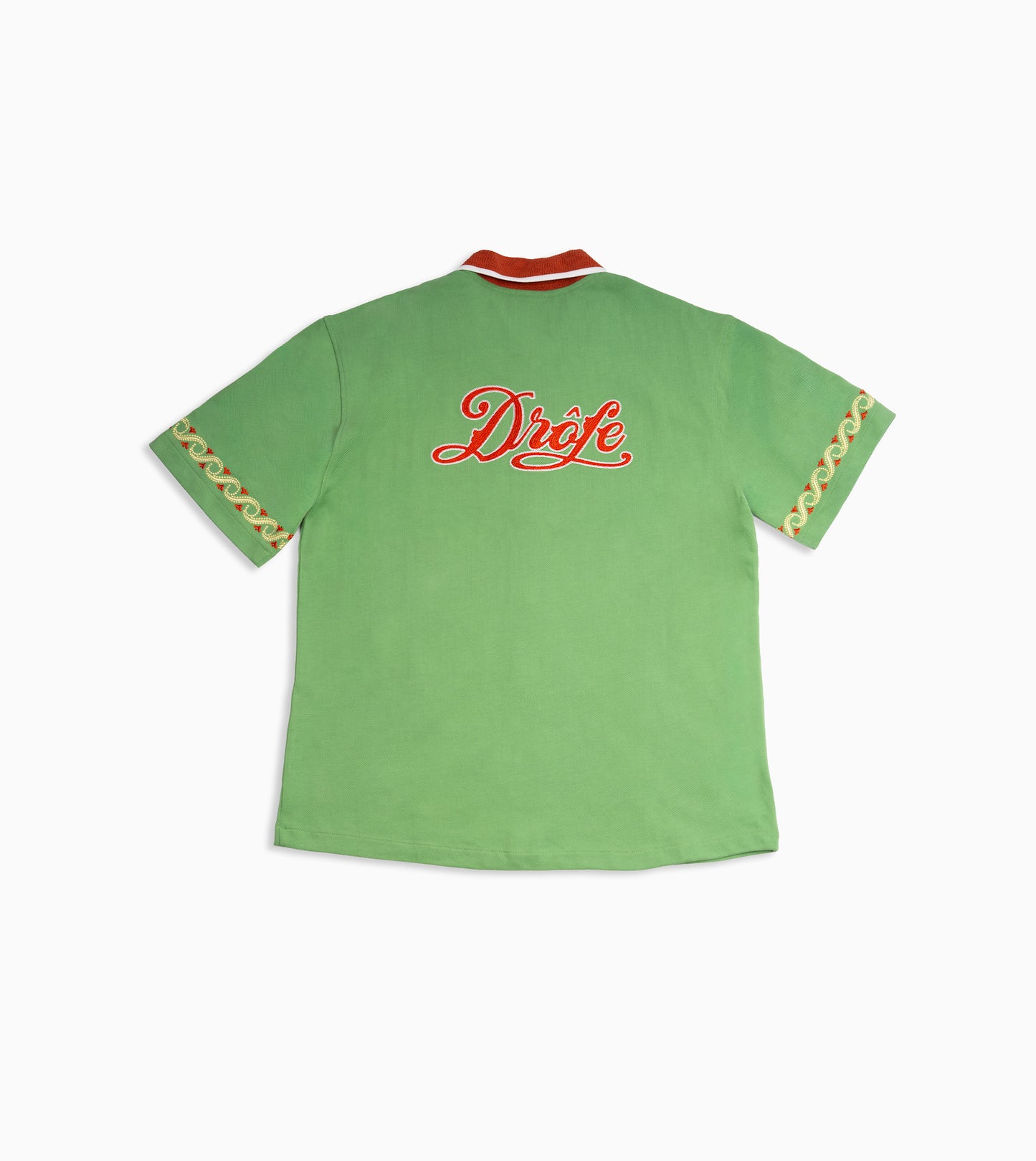 DRÔLE DE MONSIEUR Camisa Deportiva Bordada