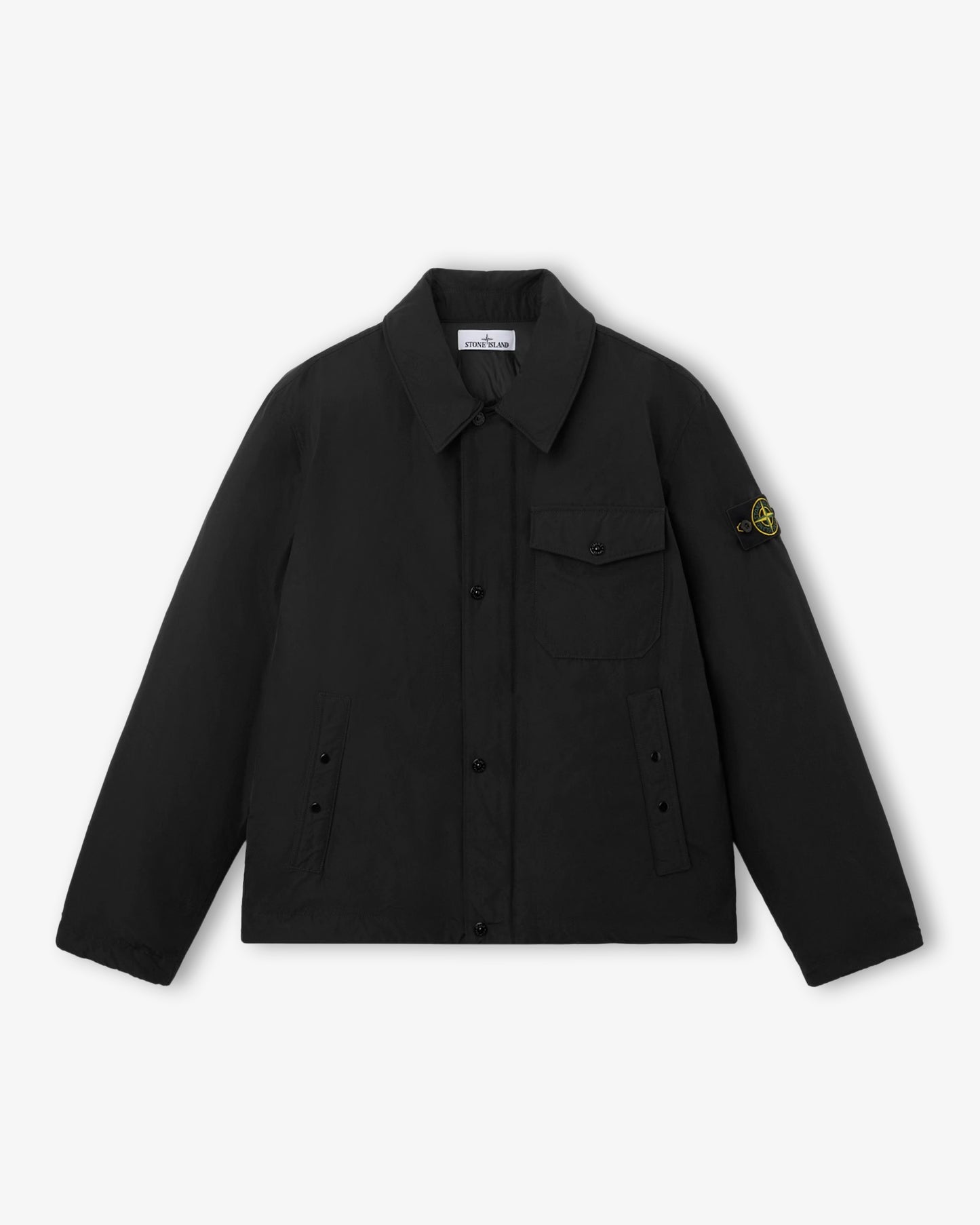 STONE ISLAND Light Soft Shell Recycled Polyester Black