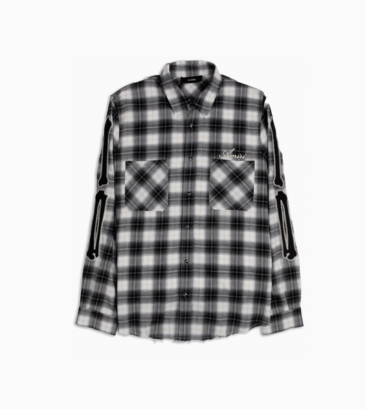 AMIRI Bones Flannel Overshirt