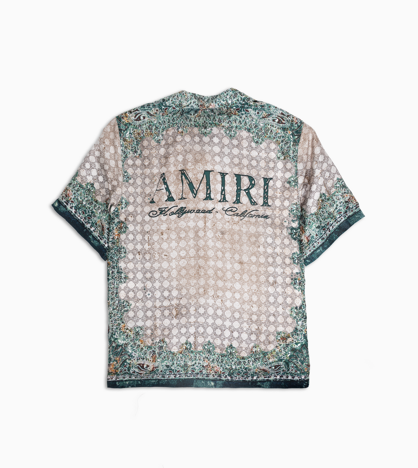 AMIRI Bandana Bowling Shirt