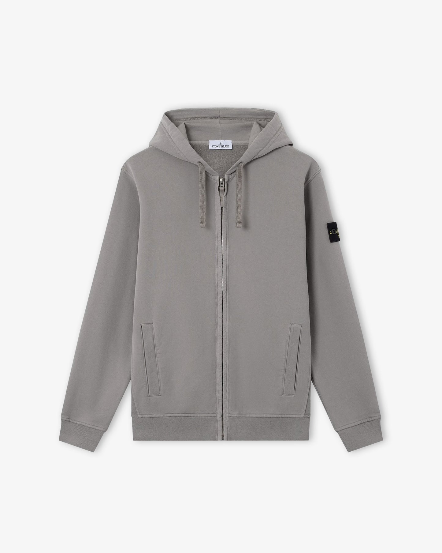 STONE ISLAND Hoodie Sweater Lead Grey