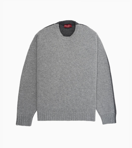 GUCCI L/S Crewneck Cashmere Grey