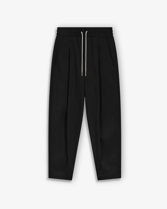 DRÔLE DE MONSIEUR Cropped Pants Black