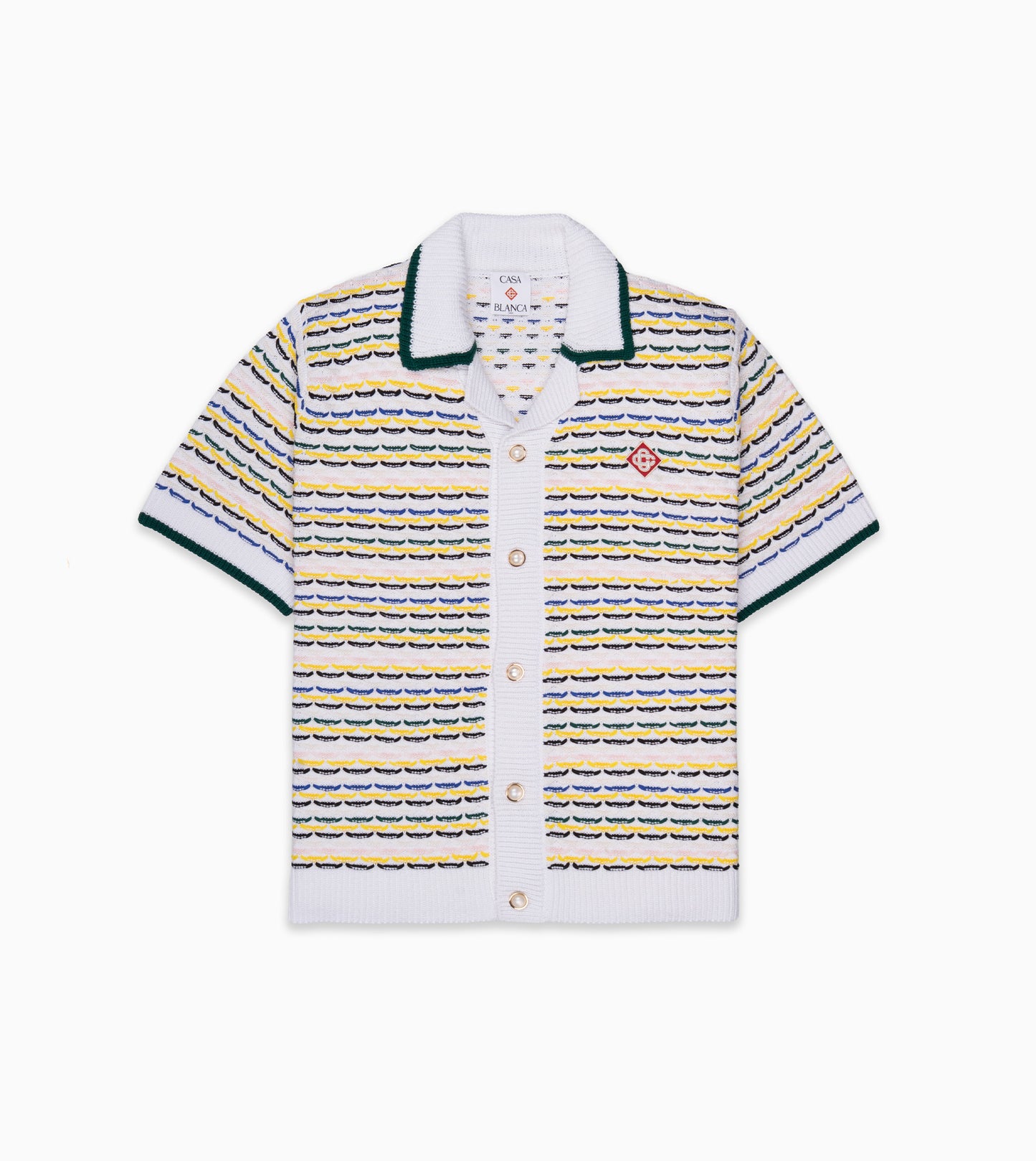 CASABLANCA Tuck Stitch Shirt