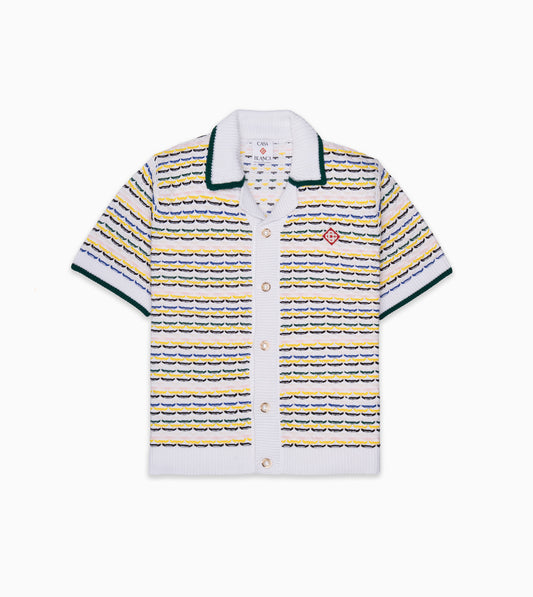 CASABLANCA Tuck Stitch Shirt