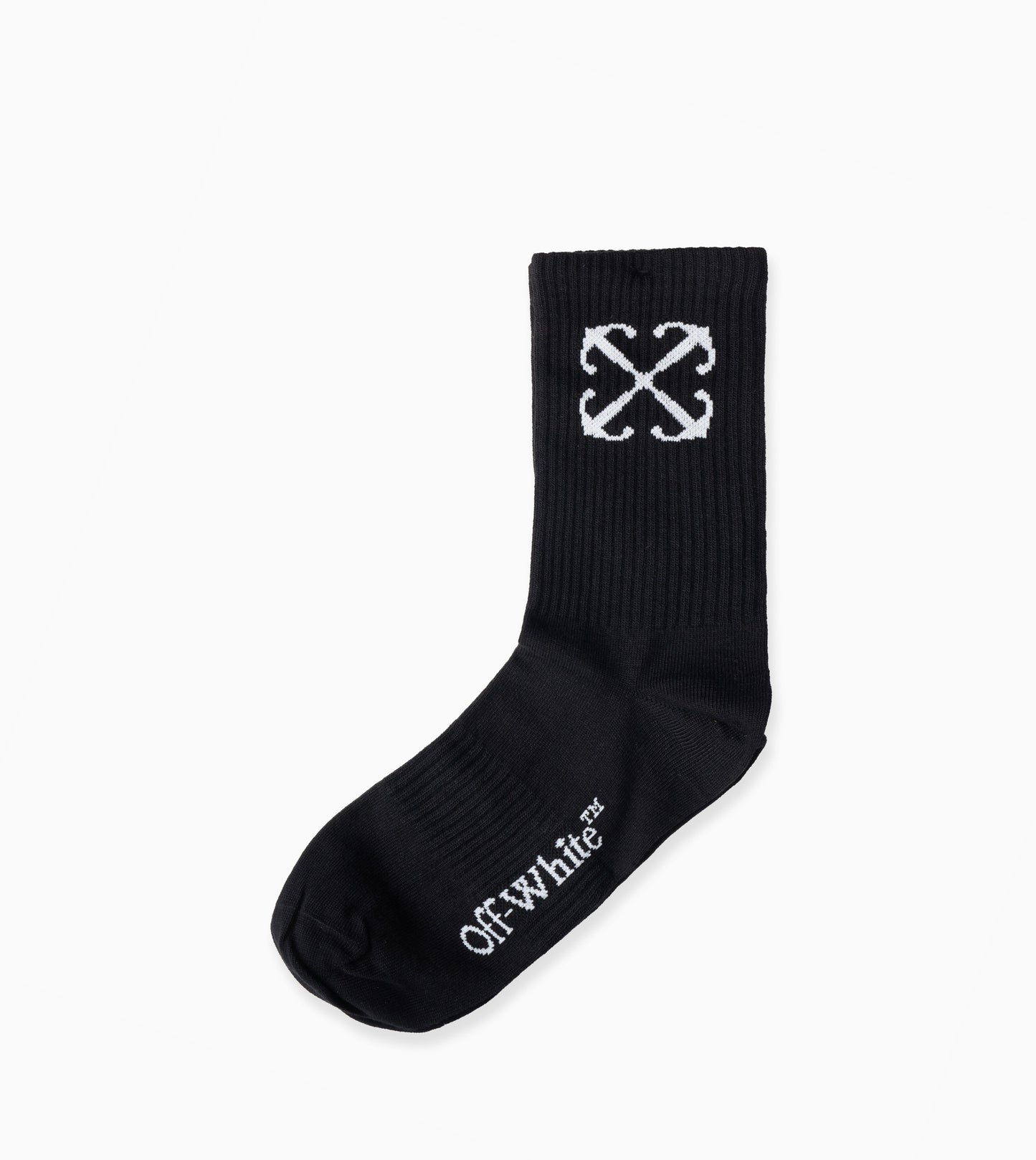 OFF-WHITE Mid Socks Black