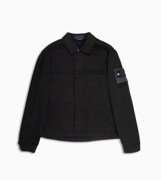Stone Island Denim Jacket Black