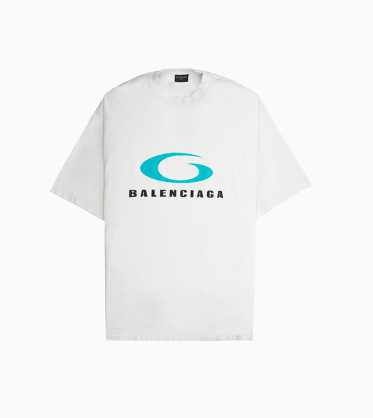 BALENCIAGA Loop Sports Icon T-shirt White