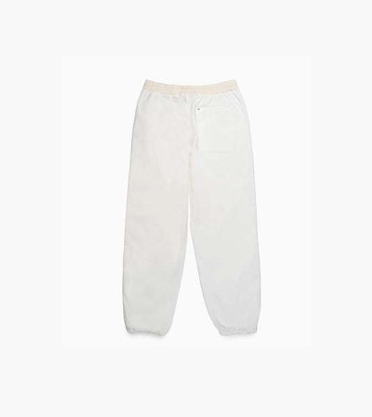 MONCLER Cotton Pants with Embroidered Logo