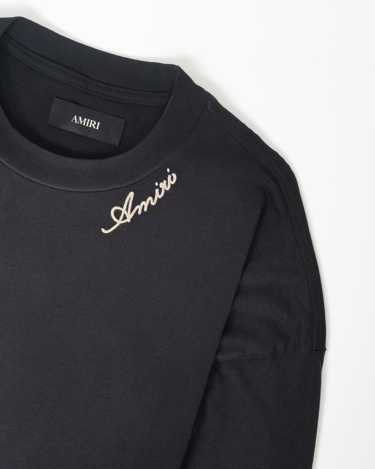 AMIRI Script LS Tee