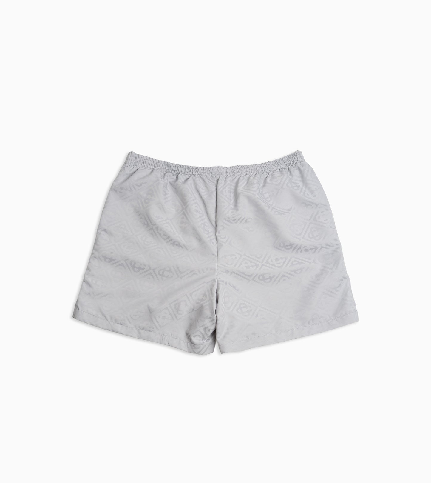 Bañador corto con monograma Jacquard CASABLANCA Gris