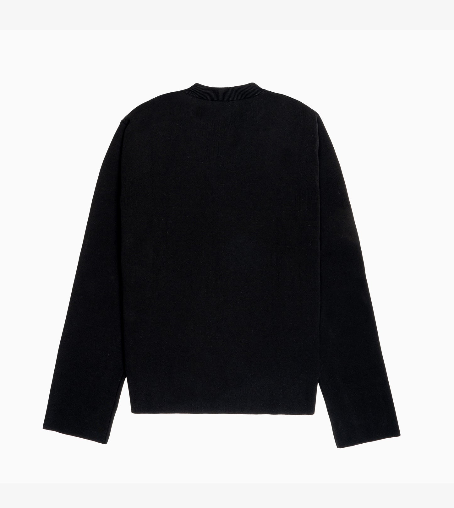 COURRÈGES Shoulder Snaps Sweater Black