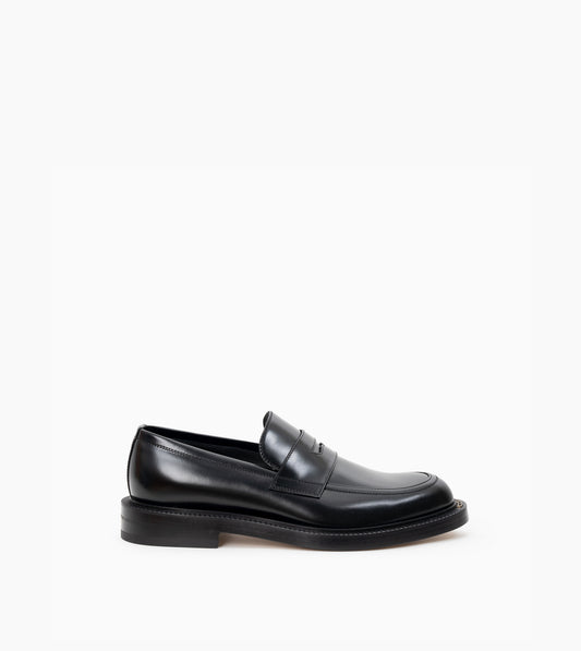 GUCCI Men´s Moccasin Mogan Calf Black