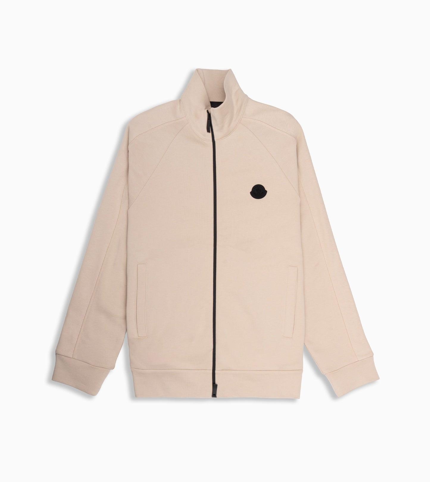MONCLER Cárdigan con cremallera crudo