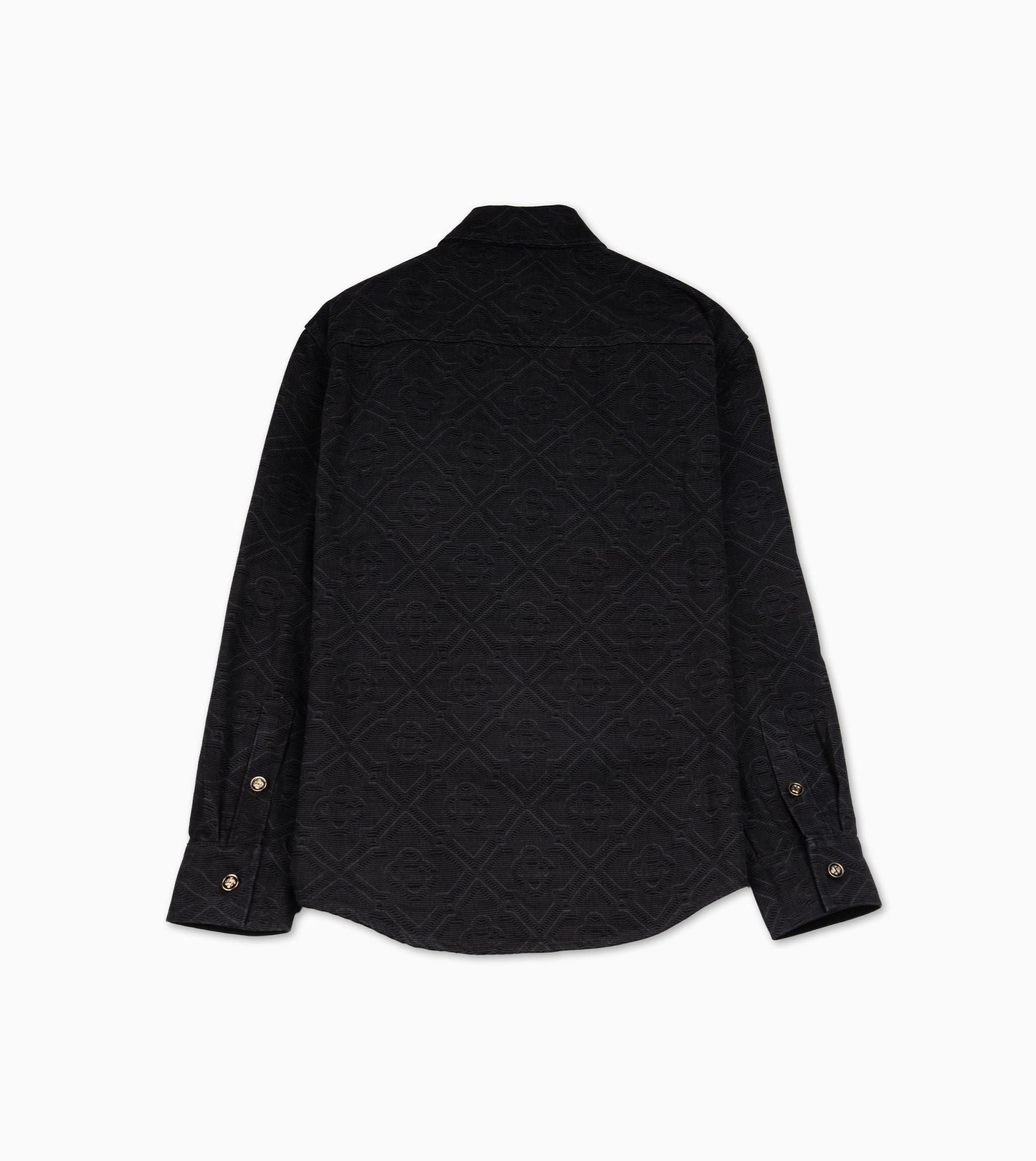 Camisa vaquera CASABLANCA con monograma láser