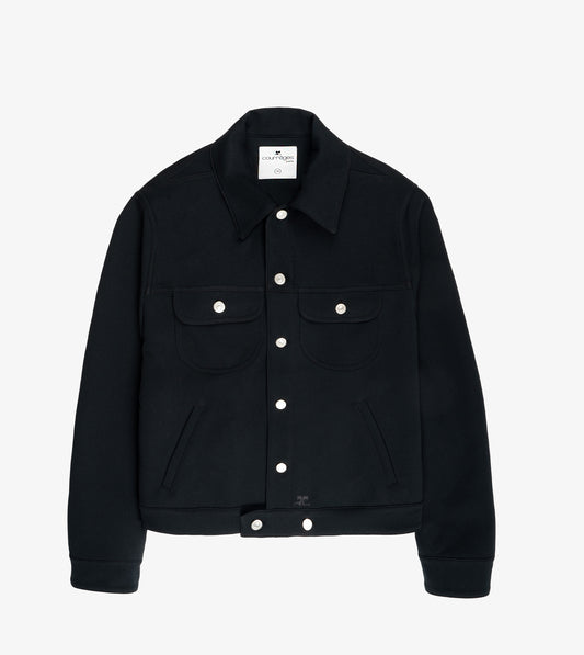 COURRÈGES Signature Twill Trucker Jacket