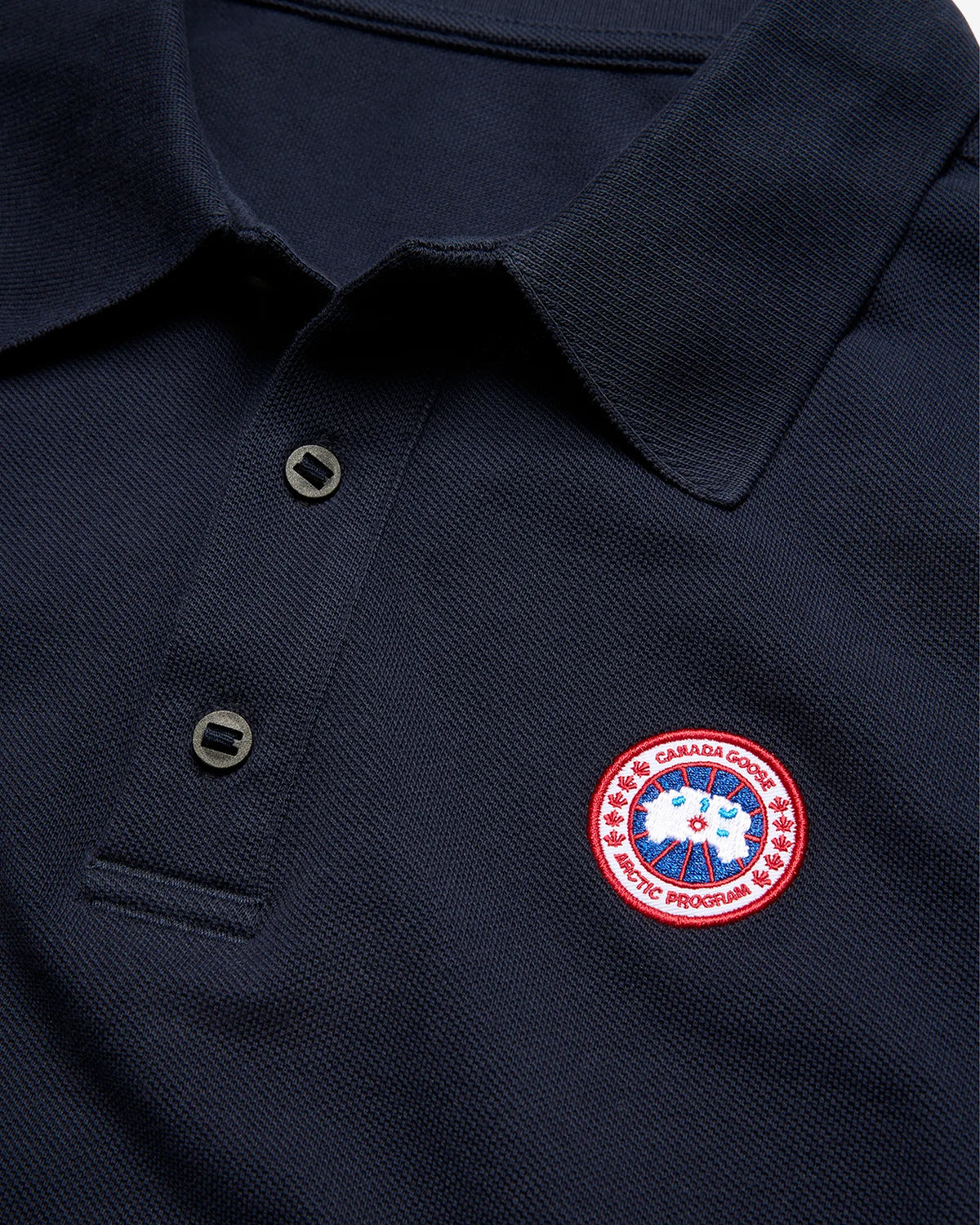 CANADA GOOSE Polo Beckley azul marino