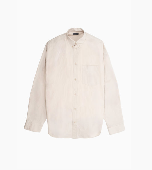 BALENCIAGA Oversized Shirt Beige