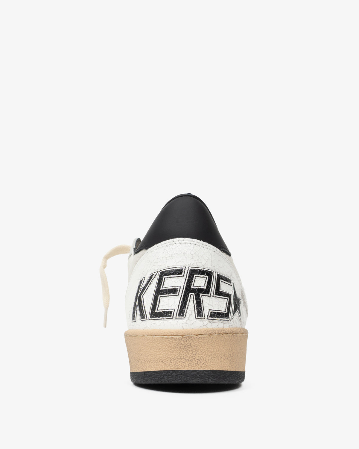 GOLDEN GOOSE Ballstar Nappa Leather Star White Black