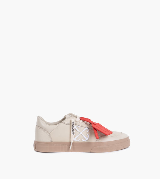 OFF-WHITE New Low Vulcanized Calf Leather Beige