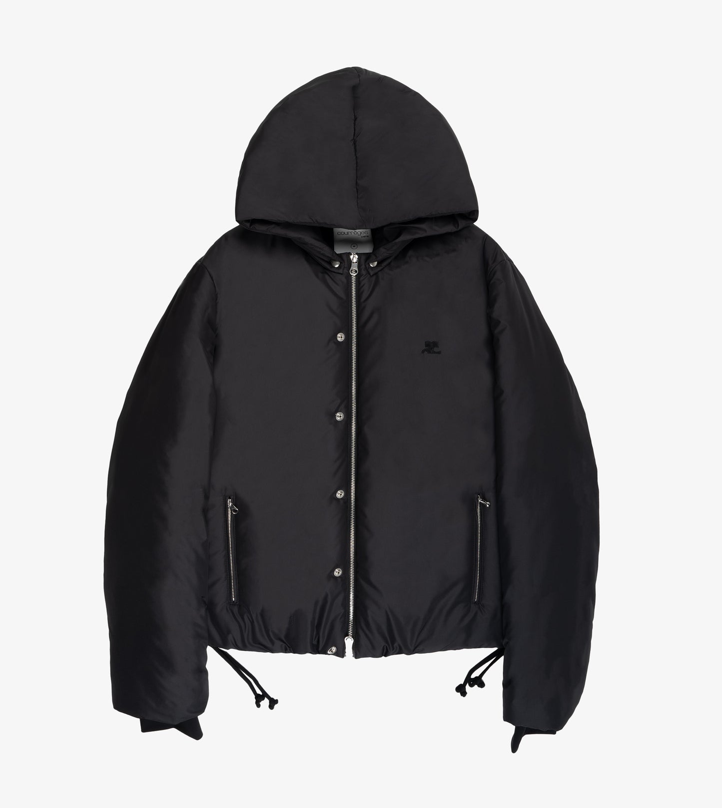 COURRÈGES AC Nylon Hooded Puffer Jacket