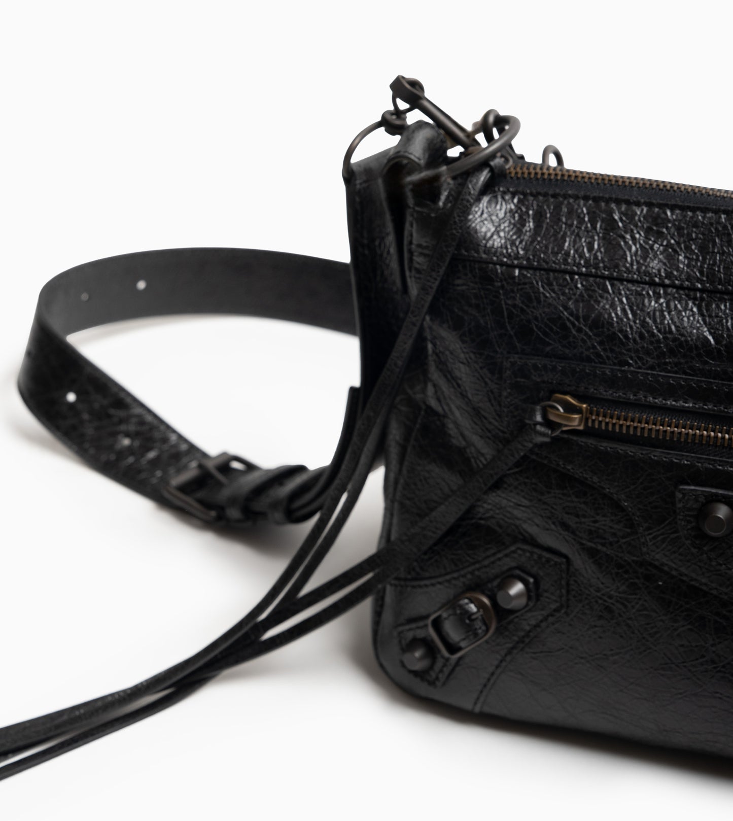 BALENCIAGA Le City Moto Arena Bag S