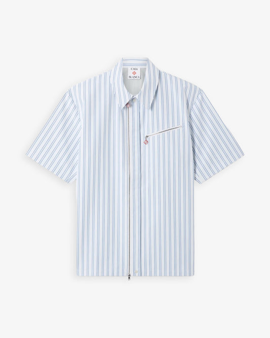 CASABLANCA Striped Nylon Shirt