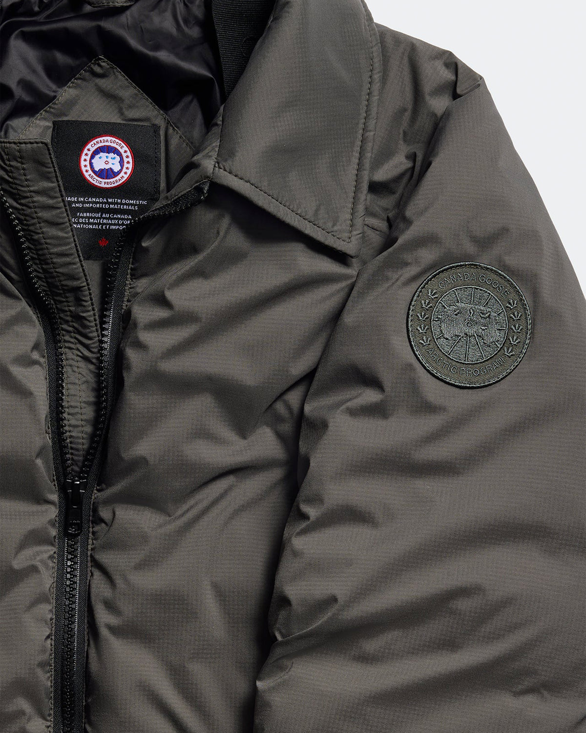 CANADA GOOSE Lodge Track Jacket Khaki