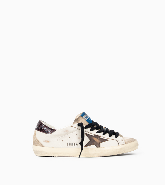 GOLDEN GOOSE SUPER STAR Nappa Upper Leather White Beige