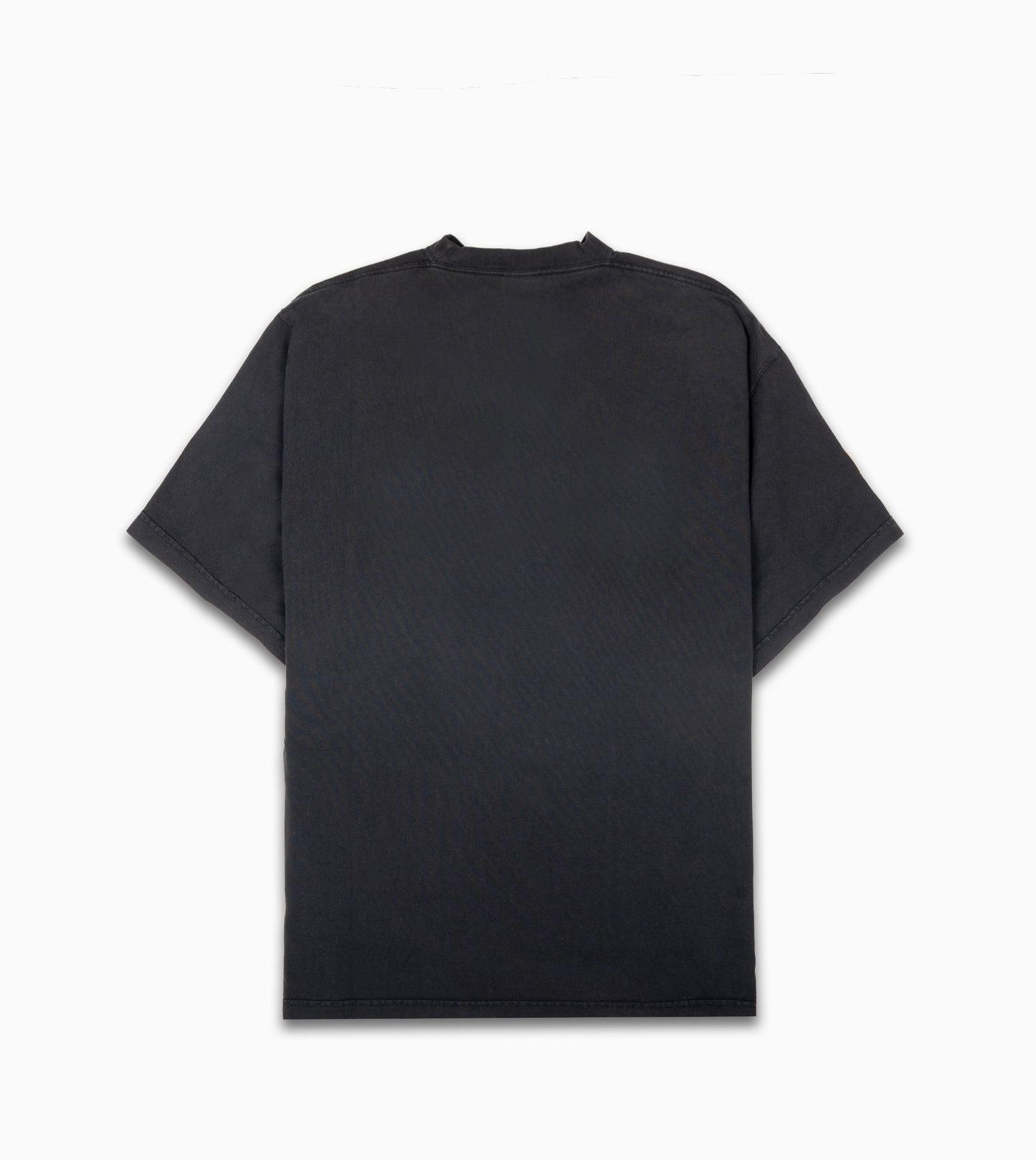 BALENCIAGA Uniform Merch Oversized T-shirt in Black Faded