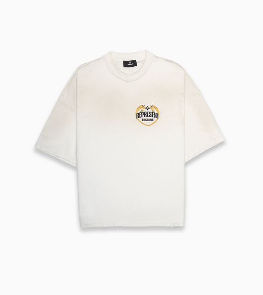 REPRESENT ANGEL BORDER T-SHIRT WHITE