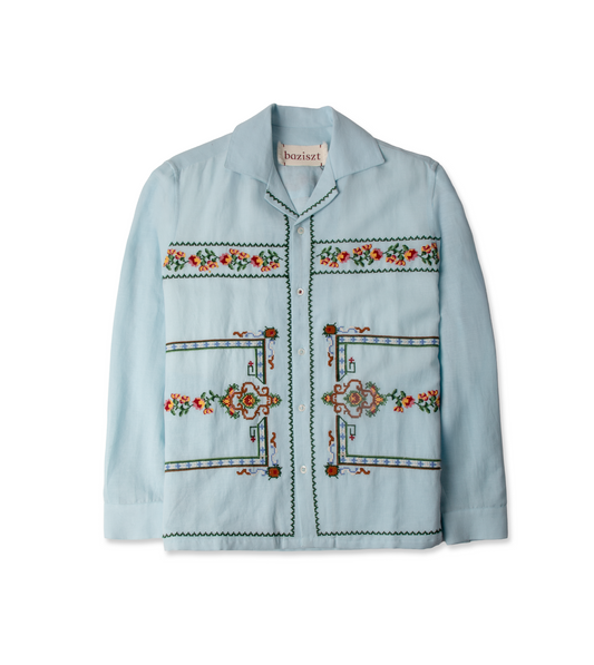 BAZISZT Camisa Rhea Azul