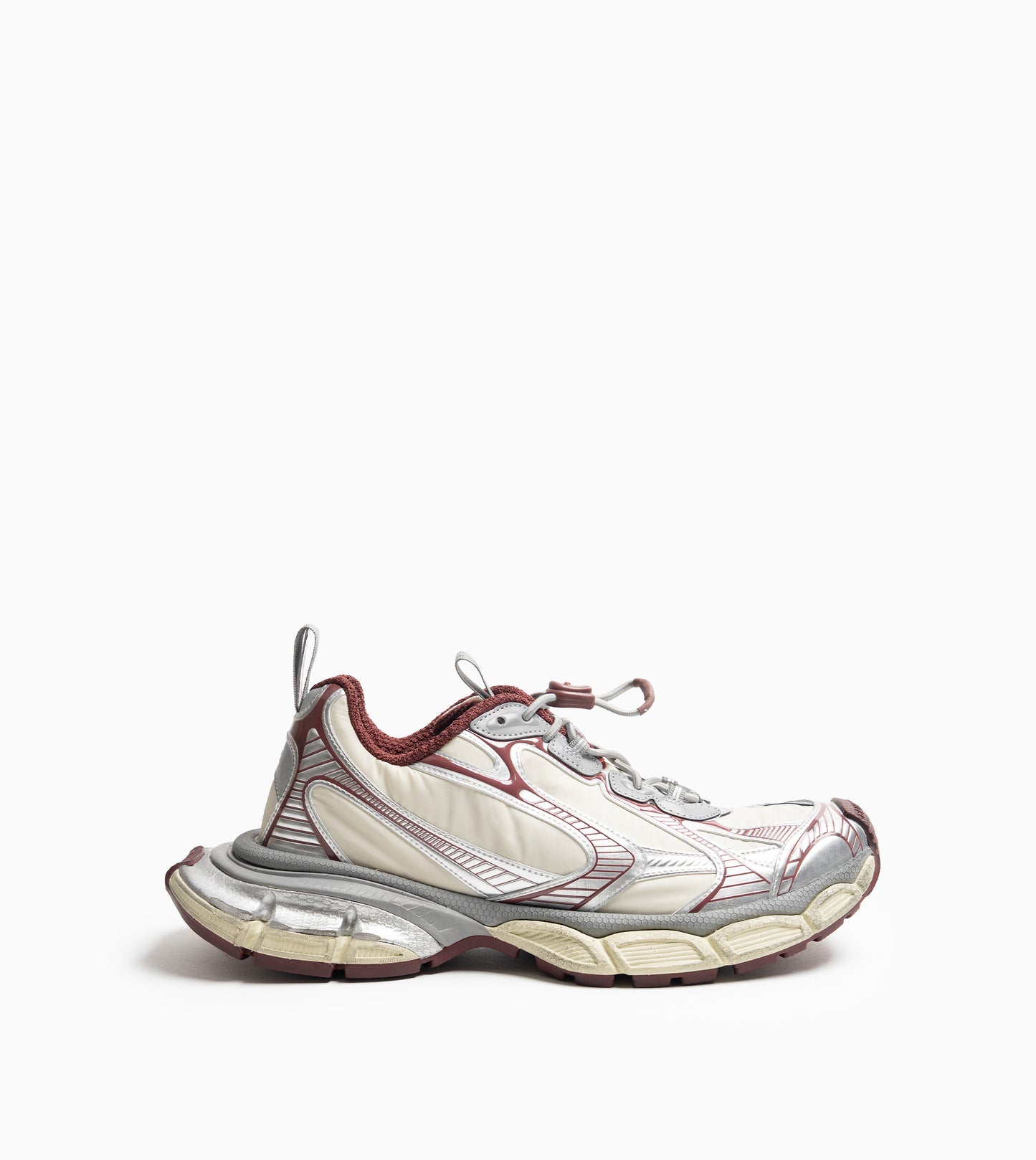 BALENCIAGA 3XL Sneaker White Burgundy
